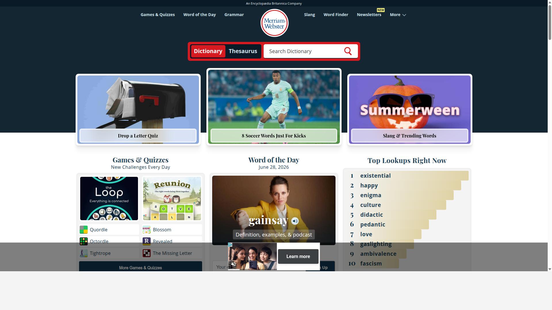 Ink website