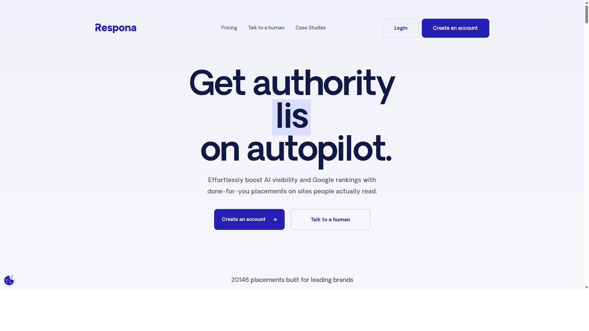 Respona website
